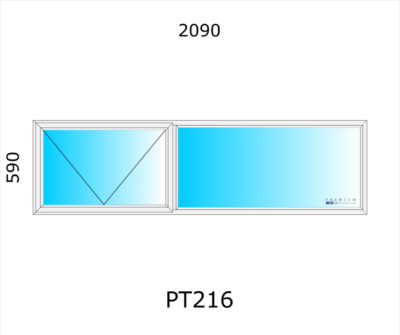 Aluminium Top Hung Window PT216 - Image 5