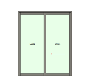 Aluminium Heavy Duty Sliding Door