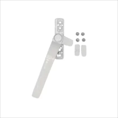 Aluminium Window Handle Euroline White - Image 2